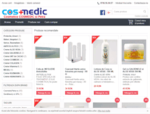 Tablet Screenshot of cosmedicpetra.ro